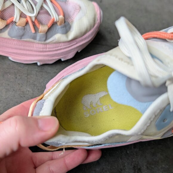 Sorel Women's Kinetic Breakthru Tech Lace Sneakers size 9.5 - Picture 6 of 12